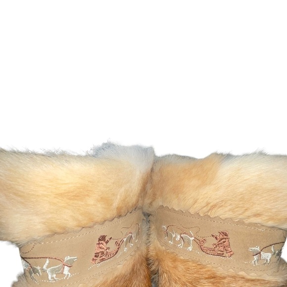 Christina Leather embroidered Boots. Size 9.5 Made in Italy EUC - Picture 9 of 12